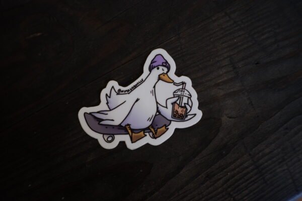 Stickers Canard Skateur 2