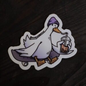 Stickers Canard Skateur 2